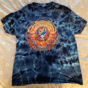 Grateful Dead 50th Anniversary Tie Dye T-Shirt 2015